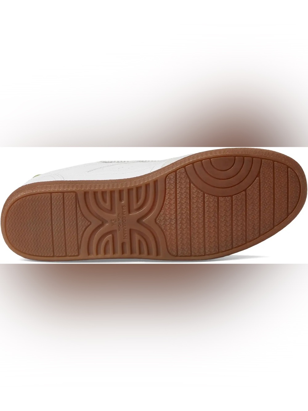 Sam Edelman White & Green Kallen Skater Sneaker Like New in Box! 9.5M Round Toe - Picture 4 of 16